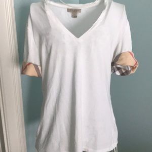 Burberry white T-shirt